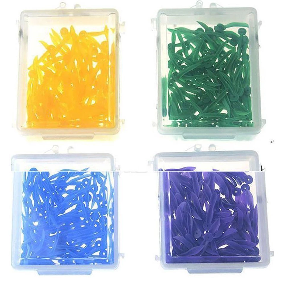 Cuñas dentales cuña hueca dental desechable con orificio diastema se adapta a Palodent V3 Foto 3 de 4