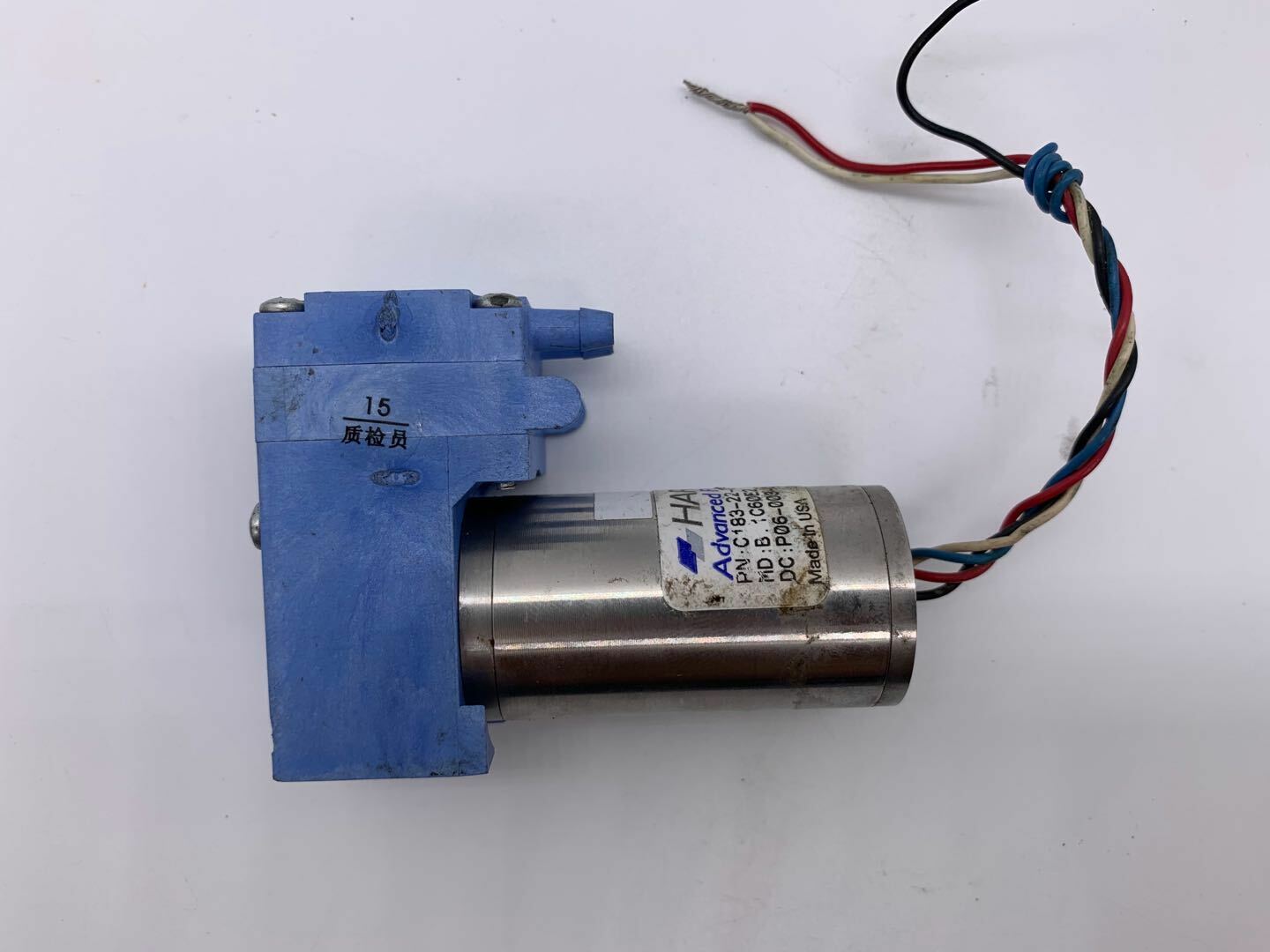 Parker C183-22-01 BLDC 12V DC Miniature Vacuum Diaphragm Pump Oil-free Air Pump