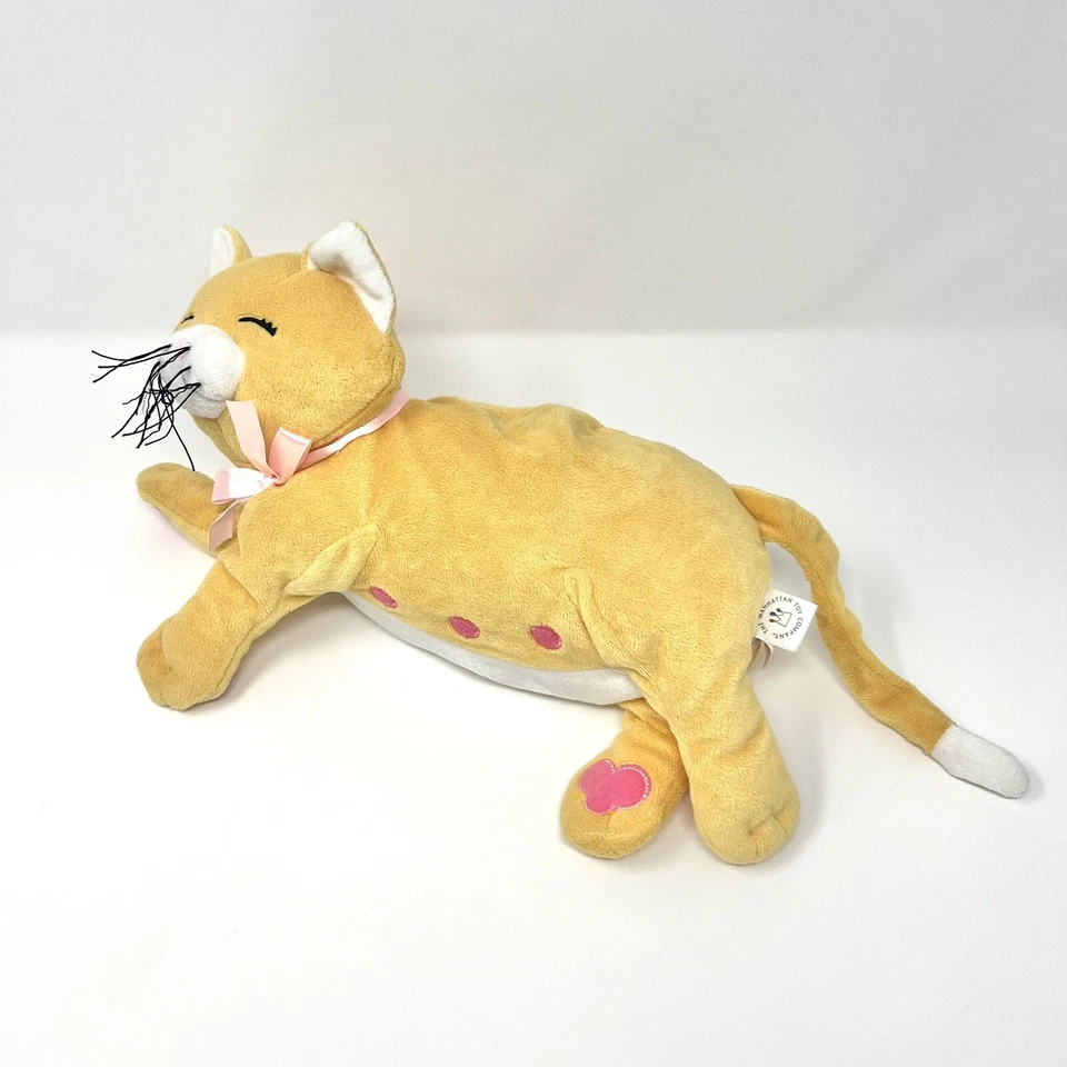 Manhattan Toy 12" Nursing Nina Plush Mama Kitty Cat Only No Kittens Doll Toy - image 2 of 4