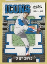 2021 Panini Absolute Sandy Koufax Icons Retail Los Angeles Dodgers I-13