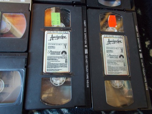 11 VHS, 6 DVD Lot: 7 Clamshells, Rambo 3, Apocalypse Now, Total Recall, F/X, etc - Picture 11 of 20
