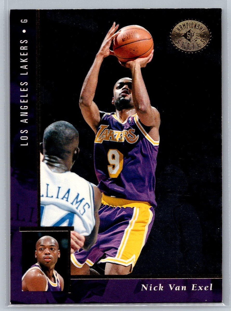 Nick Van Exel 1995-96 SP Championship BASKETBALL #53 Los Angeles