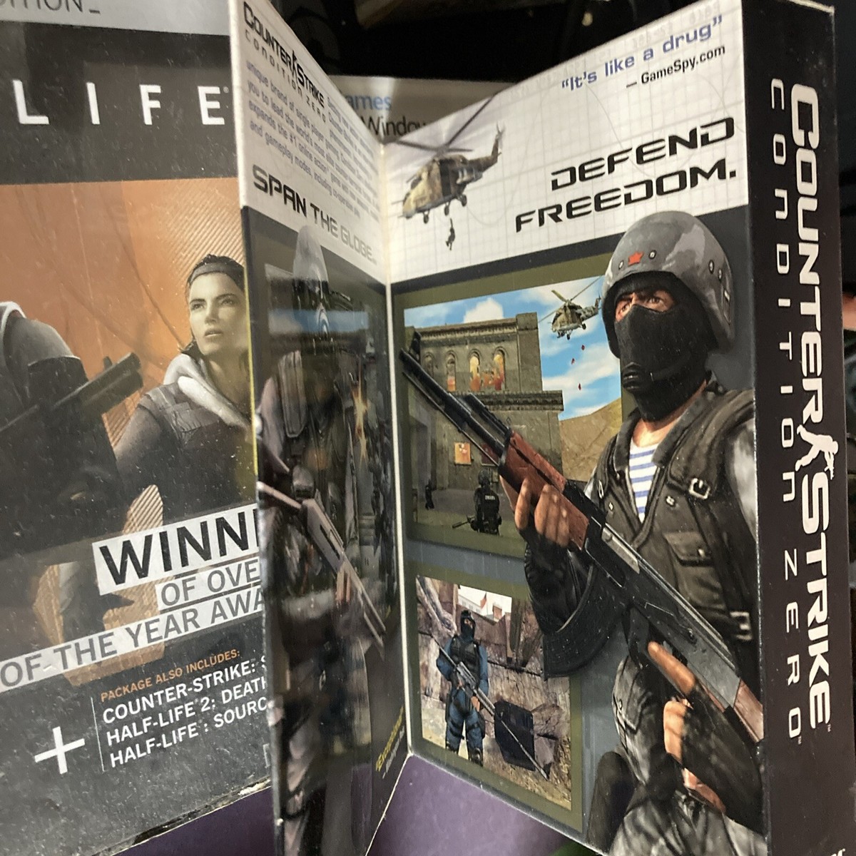 Counter-Strike: Condition Zero SMALL BOX (PC 2003) FACTORY Counter-Strike: Condition Zero SMALL BOX (PC 2003) FACTORY