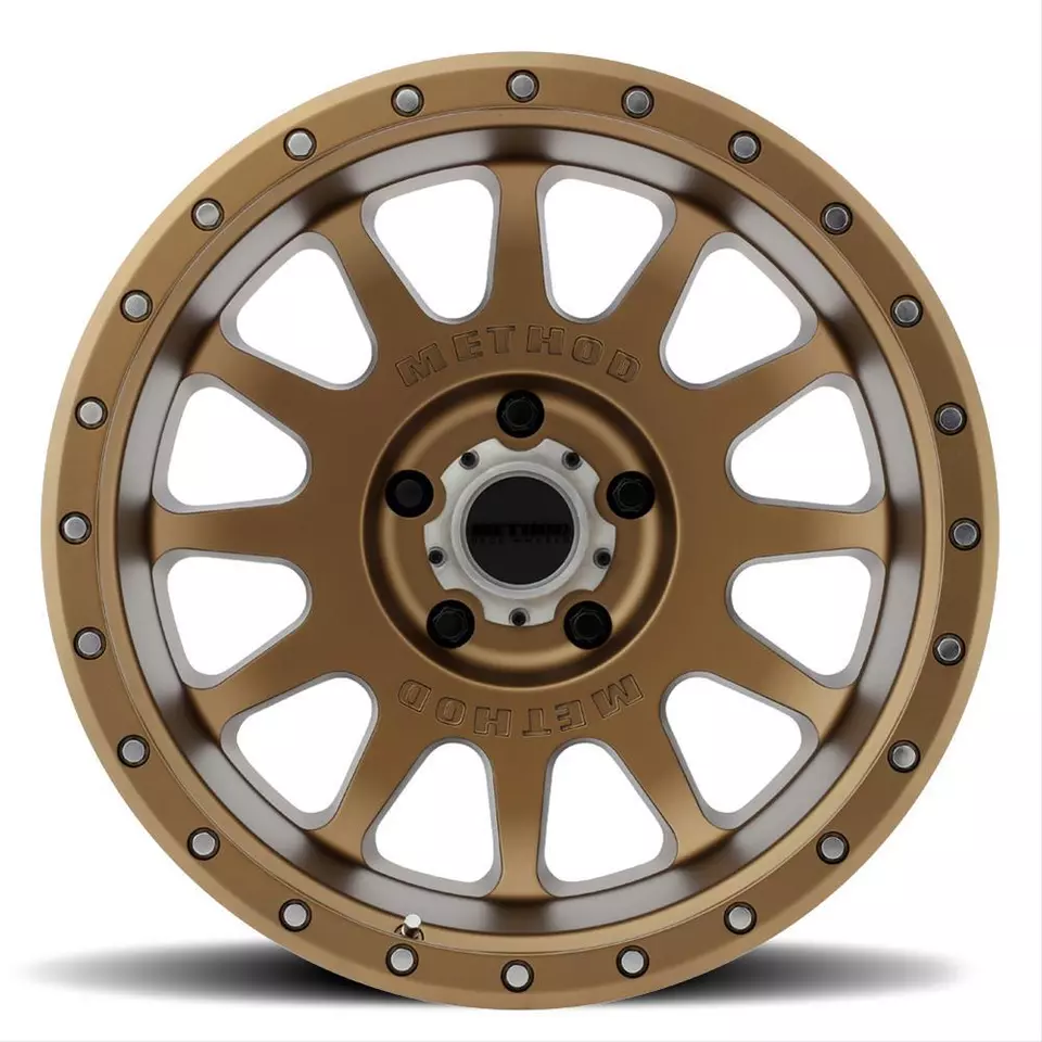 Method Race 605 NV Wheel 20x10 (-24, 5x127, 71.5) Bronze Single Rim Foto 3 de 3
