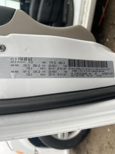 Used Right Instrument Panel Air Bag fits: 2018 Dodge Caravan front passenger das - Picture 9 of 13