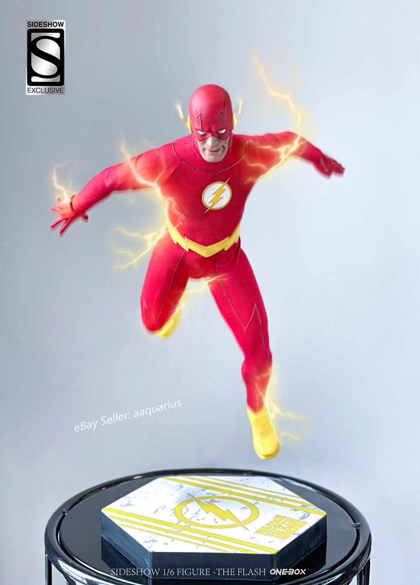 A 　サイドショウ 1/6 dc フラッシュ DC Comics The Flash Sixth Scale Figure by Sideshow