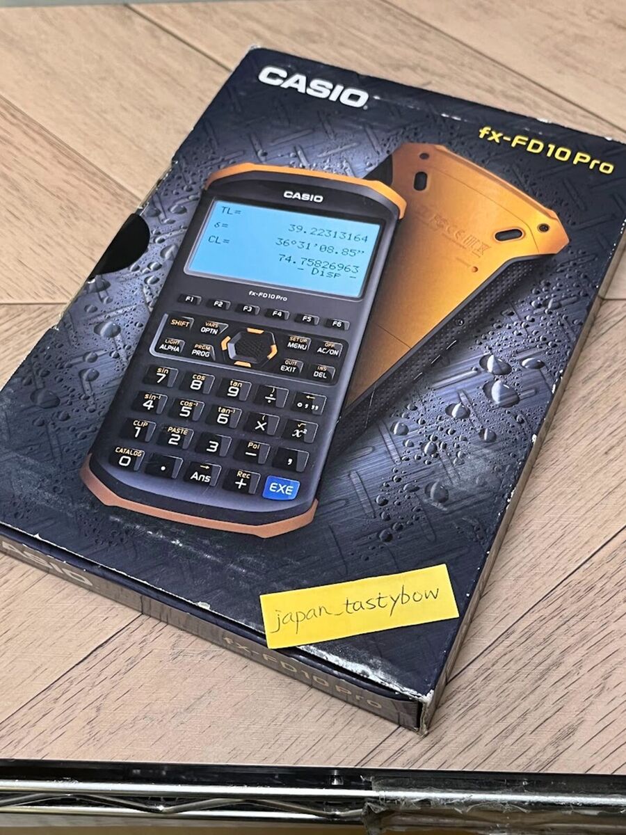 CASIO fx-FD10 Pro Civil Engineering & Surveying Calculator CASIO fx-FD10 Pro Civil Engineering & Surveying Calculator