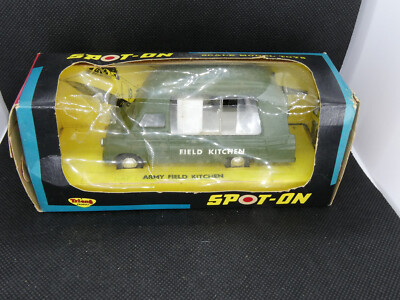 ミニカー SPOT - ON NO.417 MILITARY FIELD KITCHEN Triang Spot-On 417 Bedford Military Army Field Kitchen Mint