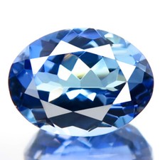 TANZANITE 0.79ct FLAWLESS SPARKLING RARE 100%NATURAL BEST VIOLET BLUE TANZANITE 