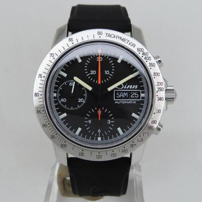 Sinn Watch 303.AUTOBAHN 303.Autobahn Chronograph Black dial 