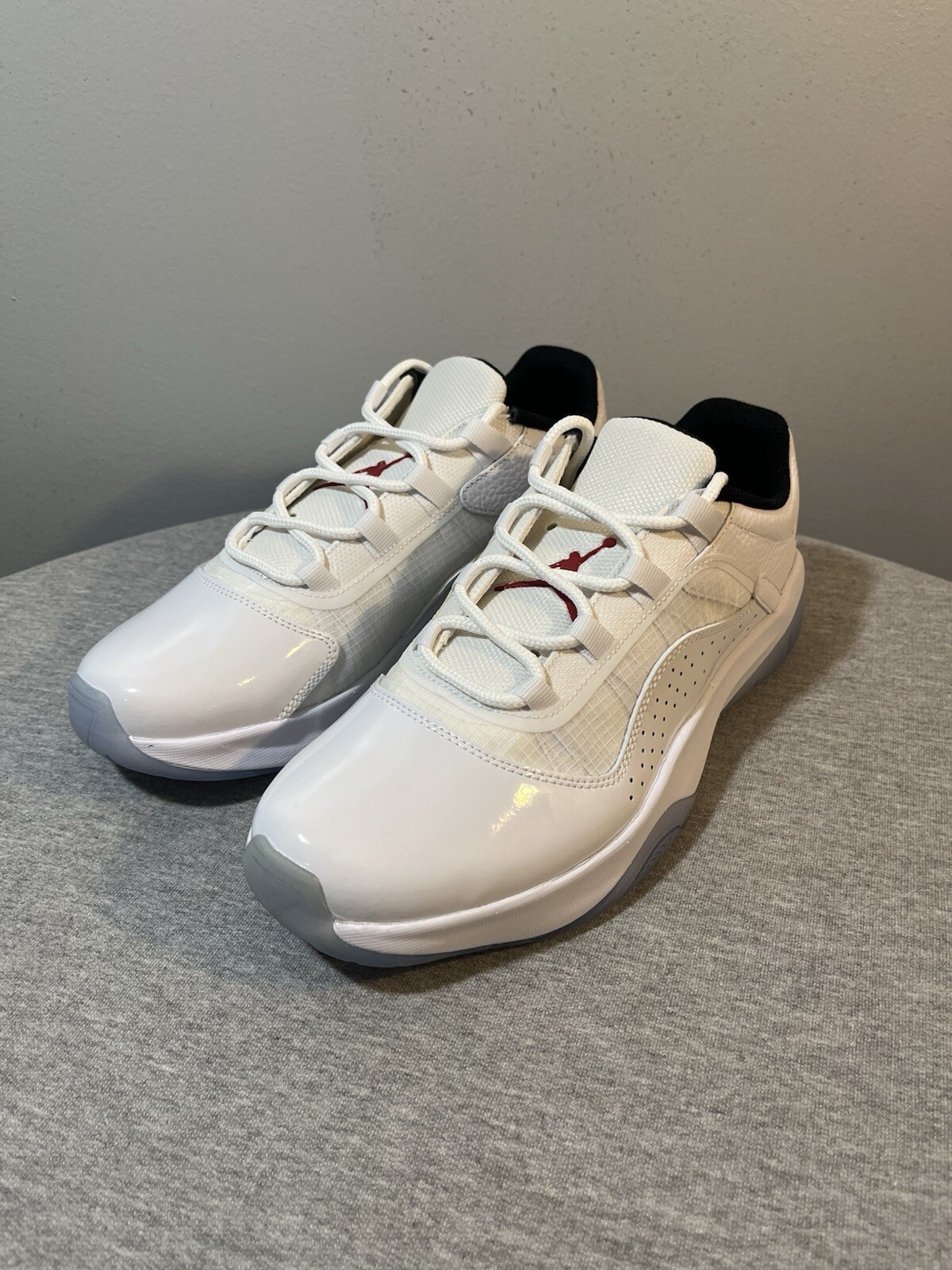 Nike Jordan 11 CMFT Low White/Varsity Red-Black Men's Shoe Size 10.5 CZ0907-162