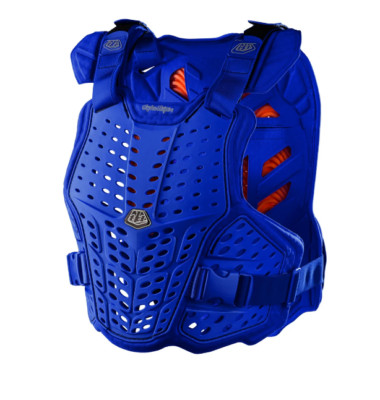 HERBST 2024 Troy Lee Designs Motocross Rockfight CE Brustschutz Blau Erwachsene