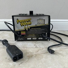 Power Wise 36 Volt EZ-Go TXT Golf Cart Battery Charger Model# 28115 G01 - Tested
