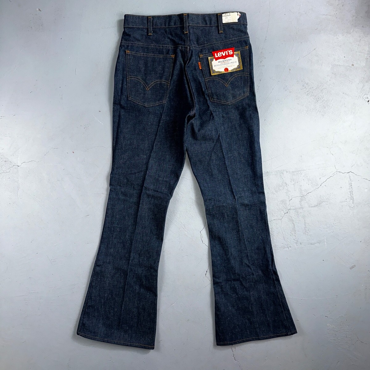 Levis 646 Deadstock 70s USA Orange Tab Bootcut Flare Bell Bottom
