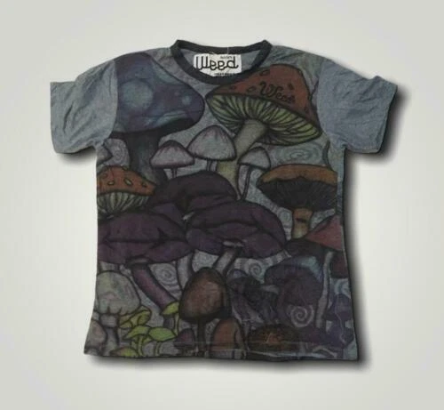 SURE Algodón Floral Camisetas para Hombres