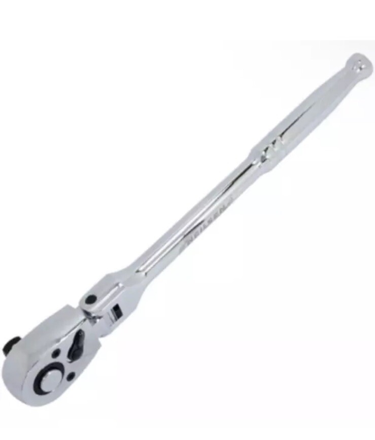 1/2"" DRIVE SOCKET RATCHET HANDLE LONG REACH FLEXIBLE / SWIVEL HEAD by Neilsen
