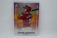 Austin Hendrick #DG-15 - 2021 Bowman Chrome Rookie - Dawn of Glory - Reds - Mojo