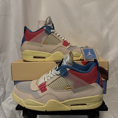 Size 11 - Jordan 4 Retro x Union LA Mid Guava Ice
