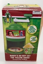 NEW Elf Snowcone Maker Buddy's Do Not Eat the Yellow Snow