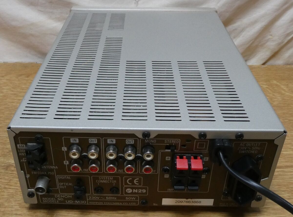 Denon UD-M30 Mini Hi-Fi Stereo CD Radio Receiver Amplifier Denon UD-M30 Mini Hi-Fi Stereo CD Radio Receiver Amplifier