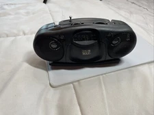DS MAX AM/FM Portable Radio Vintage Baby Boom Box Works Tested