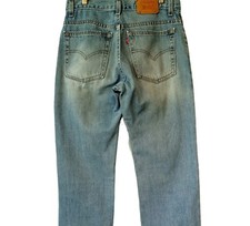LEVI'S 510 Jeans sz 8 Vintage Lower Rise Slim Fit Naturally distressed Made USA