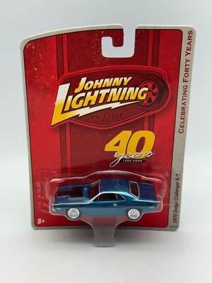 Johnny Lightning 40th Anniversary 1970 Dodge Challenger R/T, 1:64, New in Box
