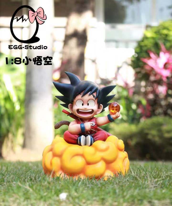 Egg Studio Dragonball 1/8 Flip over Cloud Kids Goku Resin