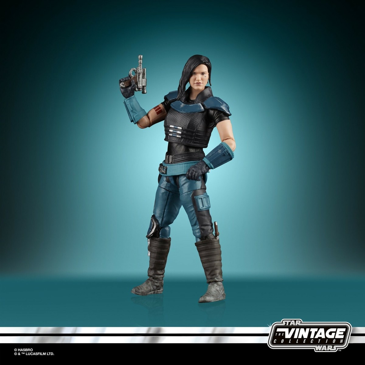 2019 Star Wars Vintage VC164 TVC Mandalorian CARA DUNE Gina Carano 