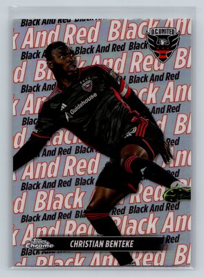 2024 Topps Chrome MLS Christian Benteke #TT-9 Team Tags D.C. United
