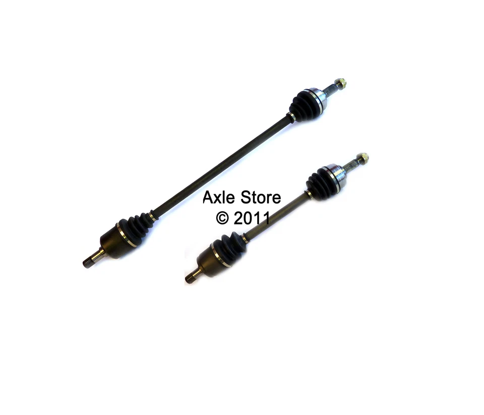 2 ejes CV nuevos aptos para Honda Civic 1988-1991, CRX con 26 estrías juntas exteriores Foto 2 de 4