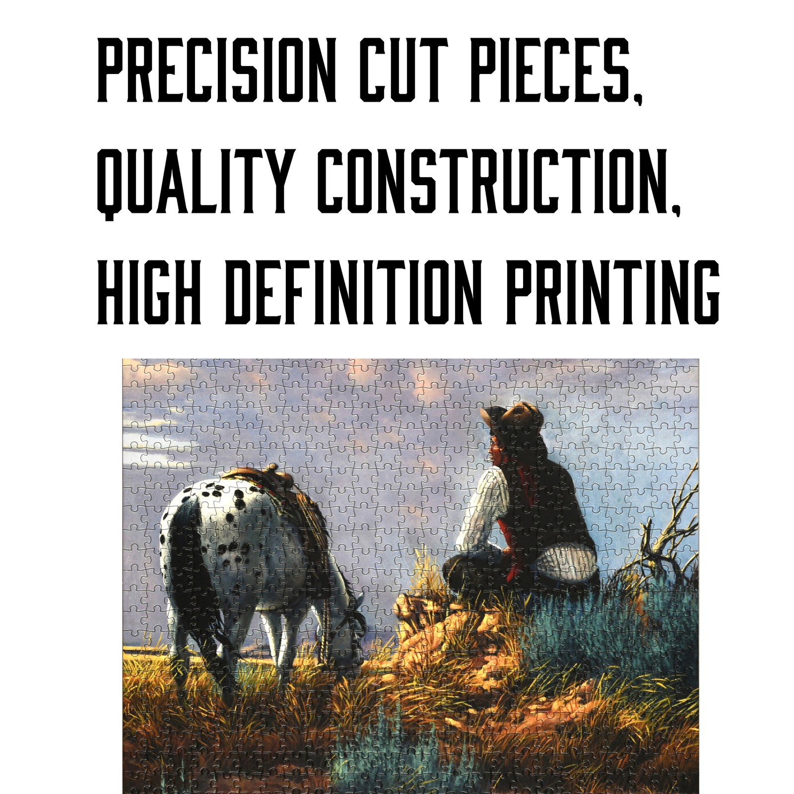 River's Edge Products Jigsaw Puzzle, 1000 Piece Puzzle in Tin, 28 x 20 Inches,