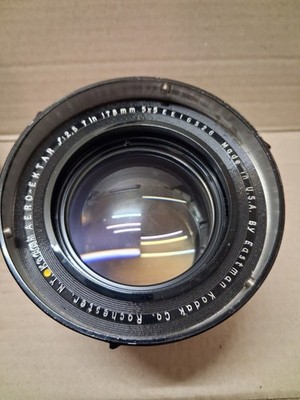 Vintage Kodak Aero Ektar 178mm f:2.5 7In 5x5 Lens