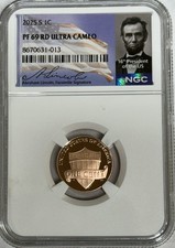 2025 S NGC PF69 Ultra Cameo Proof Lincoln One Cent Penny 1C