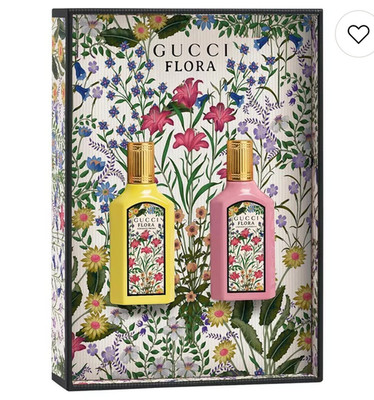 Gucci Flora Gorgeous Gardenia & Orchid Eau de Parfum Set 0.16oz Spray