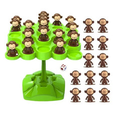 1set Monkey Balance Math Toy Kids Learning Scale Counting Game - NEW