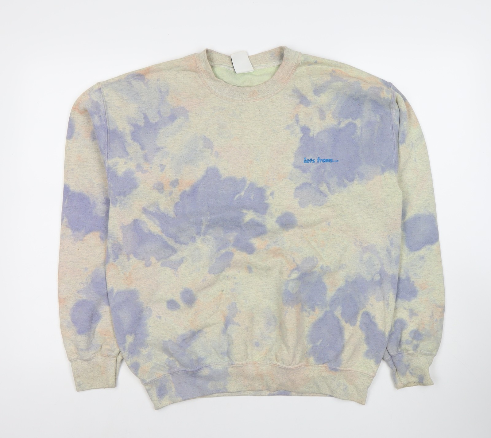 Let Frans... Sudadera Pullover Mujer Multicolor Tie Dye S
