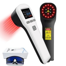 880mW Cold Laser Therapy Device for Human Pet Pain Relief 650nmx16 808nmx4 Diode