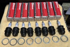 8 Nos 1928 1931 Model A Motorcraft Ford Spark Plugs Tt10 Sp 488 Banger Hot Rod