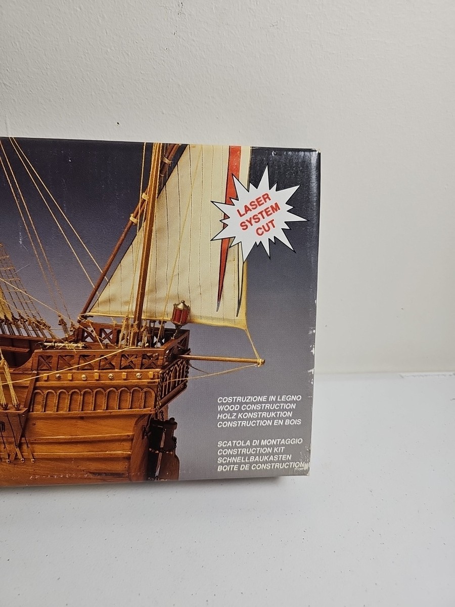 Santa Maria Mantua Model: Wooden Assembly Kit Art 775 Scale 1:50