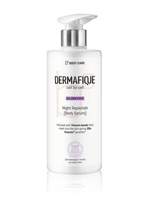 Dermafique Night Replenish Body Serum with Shea Butter   300ml