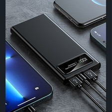 89000mAh LCD Power Bank External Battery Backup Charger Fast Charging Portable