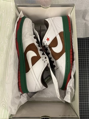 Sneaker Nike Dunk Low Pro SB Cali Pecan | White Size EUR 45 UK 10 CM 29 USA 11