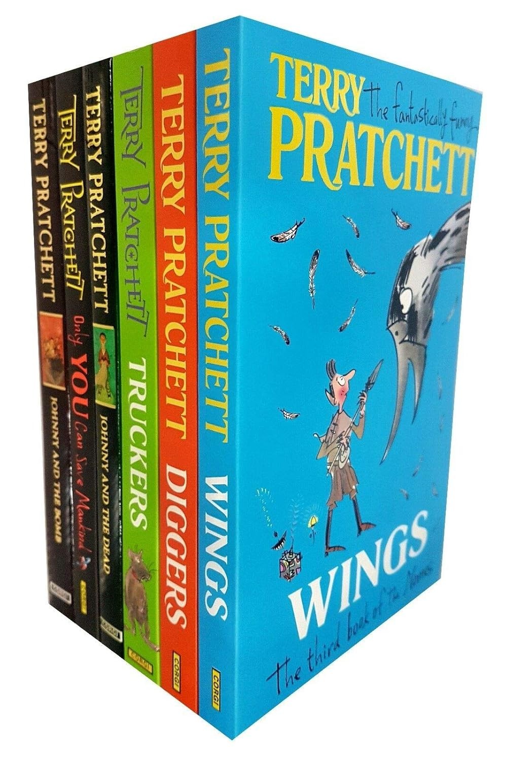 Terry Pratchett Bromeliad and Johnny Maxwell Series 6 Books Collection Set