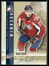 2011-12 In The Game Heroes and Prospects #29 Nick Ebert