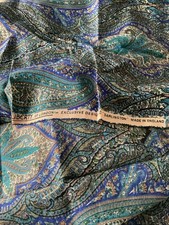 Vintage Liberty 100%   Varuna Wool Remnant 46” X 59”