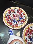 Fima Deruta Italian Pottery Rooster Demitasse/Espresso Cup & Saucer 4pc Set — photo 7