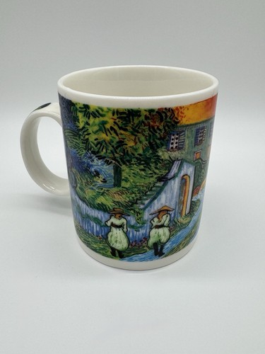 CHALEUR Meister Impressionisten VINCENT VAN GOGH Kaffeetasse D. Burrows Sonnenblume