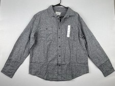 Goodfellow  Co Midweight Standard Fit Button Down Flannel Shirt Size LARGE