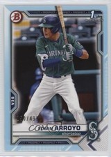 2021 Bowman Draft Sky Blue 150/499 Edwin Arroyo #BD-74 fo7